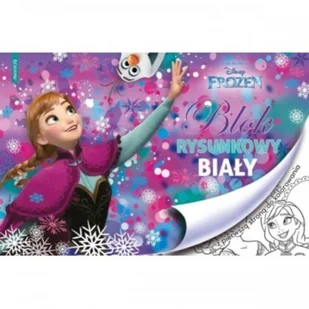 Blok rysunkowy A4 biały 20 kartek FROZEN BENIAMIN BEN102 - Szkolne artykuły papiernicze - miniaturka - grafika 2