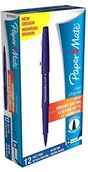 Pozostałe akcesoria dla plastyków - Papermate Paper Mate Flair oryginalne, niebieski 12 szt. S0191013 - miniaturka - grafika 1