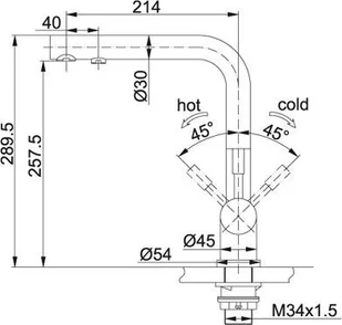 Franke Studio Atlas clear spout 120.0179.978 - Baterie kuchenne - miniaturka - grafika 3