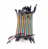 Akcesoria do komputerów jednopłytkowych - Przewody kable Arduino żeńsko-żeńskie 20cm 40 szt. - miniaturka - grafika 1