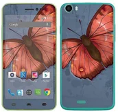 Etui i futerały do telefonów - Wiko Royal Sticker Royal tatuaż ścienny RS. 100774 samoprzylepny do Lenny z motywem Red Butterfly RS.100774 - miniaturka - grafika 1
