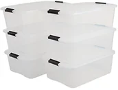 Pudła i pojemniki do przechowywania - Iris pudełko do przechowywania zestaw -częściowy firmy system porządkowania narzędzi, stos Bare z handlu, pudełko z tworzywa sztucznego z pokrywką, przezroczysty 107086 - miniaturka - grafika 1