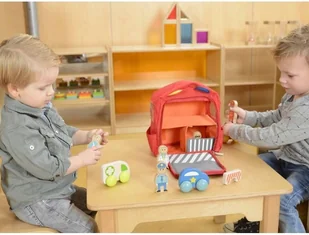 Masterkidz Centrum Alarmowe Bezpieczeństwa W Plecaku Masterkidz MK07223 - Zabawy w naśladowanie dorosłych - miniaturka - grafika 3