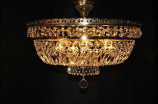 Elita bohemia Plafon kryształowy na 9 żarówek - Bohemia L 728/9/05 - Lampy sufitowe - miniaturka - grafika 3