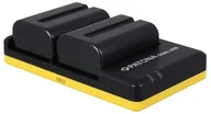 Ładowarki do aparatów dedykowane - Patona Immax Ładowarka Foto Dual Quick Sony NP-FM500H USB - miniaturka - grafika 1