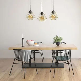 Milagro MLP6271 LUPO BLACK/GOLD 3xE27 - Lampy sufitowe - miniaturka - grafika 7