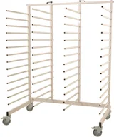 Inne urządzenia handlowo-usługowe - AJ Wózek osuszający 2x14 poziomów 1520x860x1960 mm 73974 - miniaturka - grafika 1