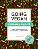 Obcojęzyczne książki kulinarne - Michelle Neff Going Vegan Your Daily Planner - miniaturka - grafika 1