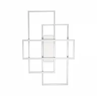 Lampy sufitowe - Ideal Lux Plafon Frame 230726 nowoczesna lampa sufitowa w kolorze białym 230726 - miniaturka - grafika 1