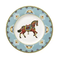 Talerze - Villeroy & Boch Samarkand Aquamarin Talerz sałatkowy średnica: 22 cm (10-4730-2650) - miniaturka - grafika 1