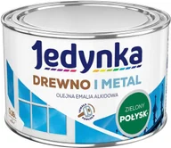 Farby do metalu - Jedynka Emalia alkidowa zielony jasny 0 36 l - miniaturka - grafika 1