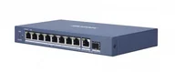 Switche - HIKVISION Switch PoE 10-portowy DS-3E0510P-E 8xPoE DS-3E0510P-E - miniaturka - grafika 1