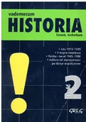 Pomoce naukowe - Greg VADEMECUM HISTORIA CZĘŚĆ2 LICEUM TECHNIKUM Piotr Czerwiński Książki z rabatem 70% zabawki z rabatem 50% - miniaturka - grafika 1