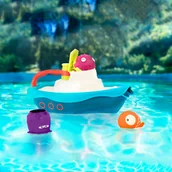 Zabawki do kąpieli - B.Toys łódka do wanny Off The Hook - miniaturka - grafika 1