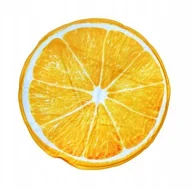 Legowiska dla psów - Mata chłodząca psa kota Okrągła Legowisko Orange - miniaturka - grafika 1