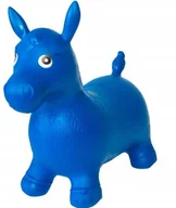 Skoczki dla dzieci - Osiołek Konik Gumowy Skoczek Do Skakania Piłka - miniaturka - grafika 1