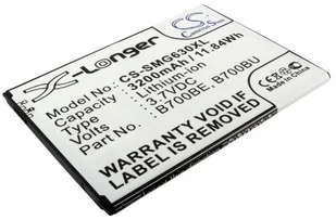 Cameron Sino Samsung GT-I9200 / B700BE 3200mAh 11.84Wh Li-Ion 3.7V CS-SMG630XL - Baterie do telefonów - miniaturka - grafika 2