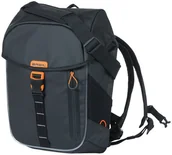 Sakwy rowerowe - Basil Miles Tarpaulin Bicycle Daypack Nordlicht 17l, black 2021 Sakwy 18113 - miniaturka - grafika 1