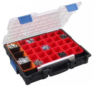 PARTNER B2B Prafesjonalna walizka na drobne elementy, 31 schowków 124257 - Pozostałe wyposażenie warsztatu - miniaturka - grafika 4