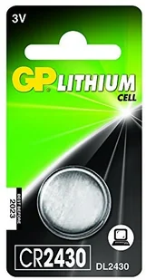 GP LITHIUM BUTTON CELL CR2430 CR2430 1-P - Baterie i akcesoria - miniaturka - grafika 3