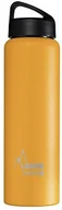 Butelki termiczne - Thermo  Classic 1 litrów stal nierdzewna termos butelka termoizolacyjna szerokie otwarcie, żółty TA10Y - miniaturka - grafika 1