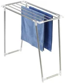 Suszarki na ubrania - Wenko Suszarka na pranie Profi Single, srebrna, 79x39x87 cm - miniaturka - grafika 1