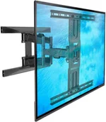 Uchwyty do telewizora - Mocny Obrotowy Uchwyt Tv Wieszak Telewizora 45-75 - miniaturka - grafika 1