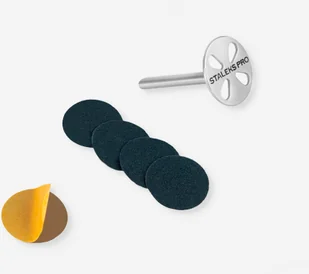 Staleks Staleks Pododysk Pro S 15mm 180g 5 sztuk PDSET-15 - Frezarki do paznokci - miniaturka - grafika 2