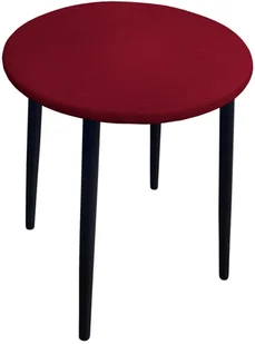 Taboret TRIX  AL14 mahoń podstawa czarna - Taborety i hokery - miniaturka - grafika 2