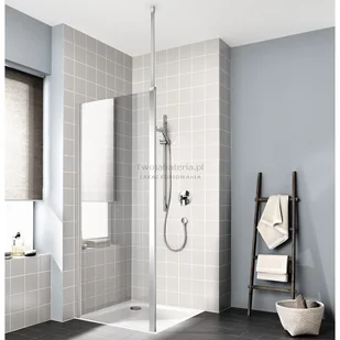 Kermi Cada XS kabina walk-in 70 cm CKWDW07020VPK - Kabiny prysznicowe - miniaturka - grafika 6