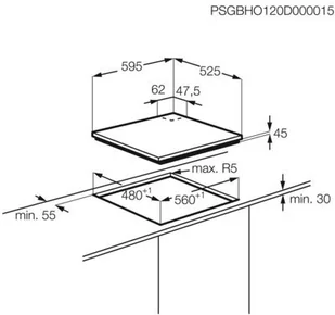 Płyta gazowa do zabudowy Electrolux HGB64301UM - Płyty gazowe do zabudowy - miniaturka - grafika 6