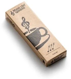Gadget Master Muzyczne łyżeczki KLUCZ WIOLINOWY 3 szt. - Gadżety dla niej i dla niego - miniaturka - grafika 5