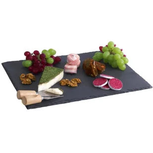 Hit Taca / deska / podstawka kamienna łupek 20x30cm 121282 - Tace i patery - miniaturka - grafika 2