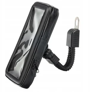 Uchwyt rowerowy z etui 5,5"-6,3" CM756 wodoszczelne czarny/black - Etui i futerały do telefonów - miniaturka - grafika 4