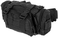 Akcesoria myśliwskie - Mil-Tec Saszetka Biodrowa MOLLE Czarna 13510002 - miniaturka - grafika 1