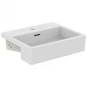 Umywalki - Ideal Standard Extra Umywalka półblatowa 50x42 cm biała T373501 - miniaturka - grafika 1