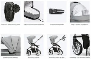 Espiro Next Manhatan 2w1 Pacyfic Blue - Wózki dziecięce Espiro Next Manhatan 2w1 Pacyfic Blue - Wózki dziecięce - miniaturka - grafika 2