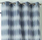 Zasłony - Linder zasłona z oczkami, poliester 145 x 260 cm Rideau - miniaturka - grafika 1