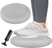 Pozostały sprzęt i akcesoria do ćwiczeń - Dysk sensoryczny PRO do ćwiczeń szary FA0087 - miniaturka - grafika 1