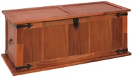 Inne meble do salonu - vidaXL Skrzynia, 90 x 45 x 40 cm, lite drewno akacjowe - miniaturka - grafika 1