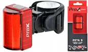 Lampki rowerowe - PROX Lampa Tył Zeta S Cob Led 80LM Usb Super Jasna - miniaturka - grafika 1