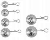 Inne akcesoria dla wędkarzy - Dragon Wymienny Ciężarek Spinningowy MIX 6szt. - miniaturka - grafika 1