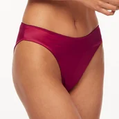 Majtki damskie - Kinga Figi Satin z podwyższonym stanem - miniaturka - grafika 1