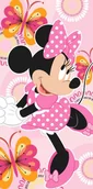 Okrycia kąpielowe dla dzieci - Ręcznik bawełniany Myszka Minnie 70x140 cm Mickey - miniaturka - grafika 1