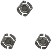 Pozostały sprzęt i akcesoria do ćwiczeń - OSPREY Spare mostkiem magnes trzech Pack ONE SIZE Grey OS56120 - miniaturka - grafika 1