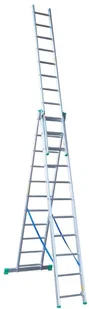 Drabex 996 99674943 Drabina aluminiowa 3x9 na schody wysokość robocza 7,30m) 74943-uniw - Drabiny Drabex 996 99674943 Drabina aluminiowa 3x9 na schody wysokość robocza 7,30m) 74943-uniw - Drabiny - miniaturka - grafika 5