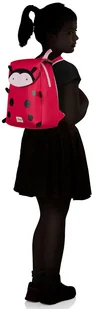 Samsonite Plecaczek dziecięcy Happy Sammies ECO S+ - ladybug Lally 142476-9676 - Plecaki - miniaturka - grafika 5