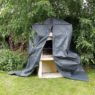 Outsideliving Nature Pokrowiec na grill PE 80x128x253 cm 6030614 - Pokrowce na grilla - miniaturka - grafika 2