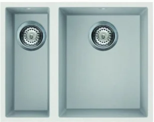 Elleci Quadra 150 (podwieszany) 68 Titano - Zlewozmywaki - miniaturka - grafika 2