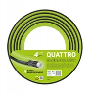 Węże ogrodowe i zraszacze - Wąż ogrodowy 1/2" 50 mb 4 warstwowy Quattro - miniaturka - grafika 1